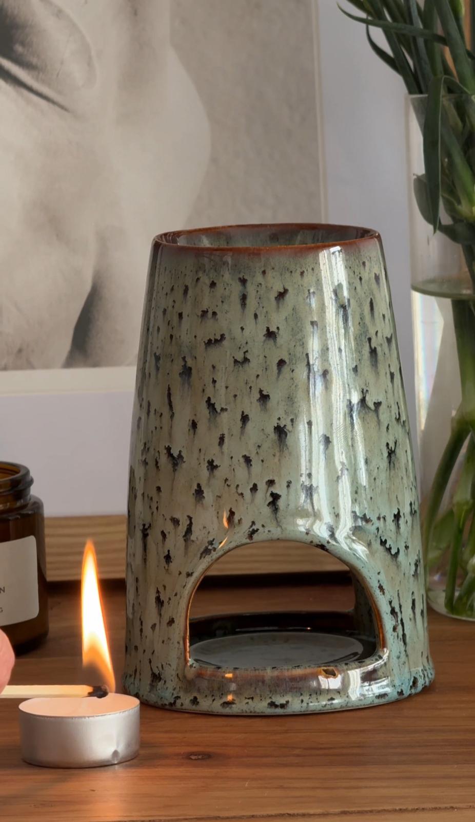 Queimador de Ceras em Cerâmica