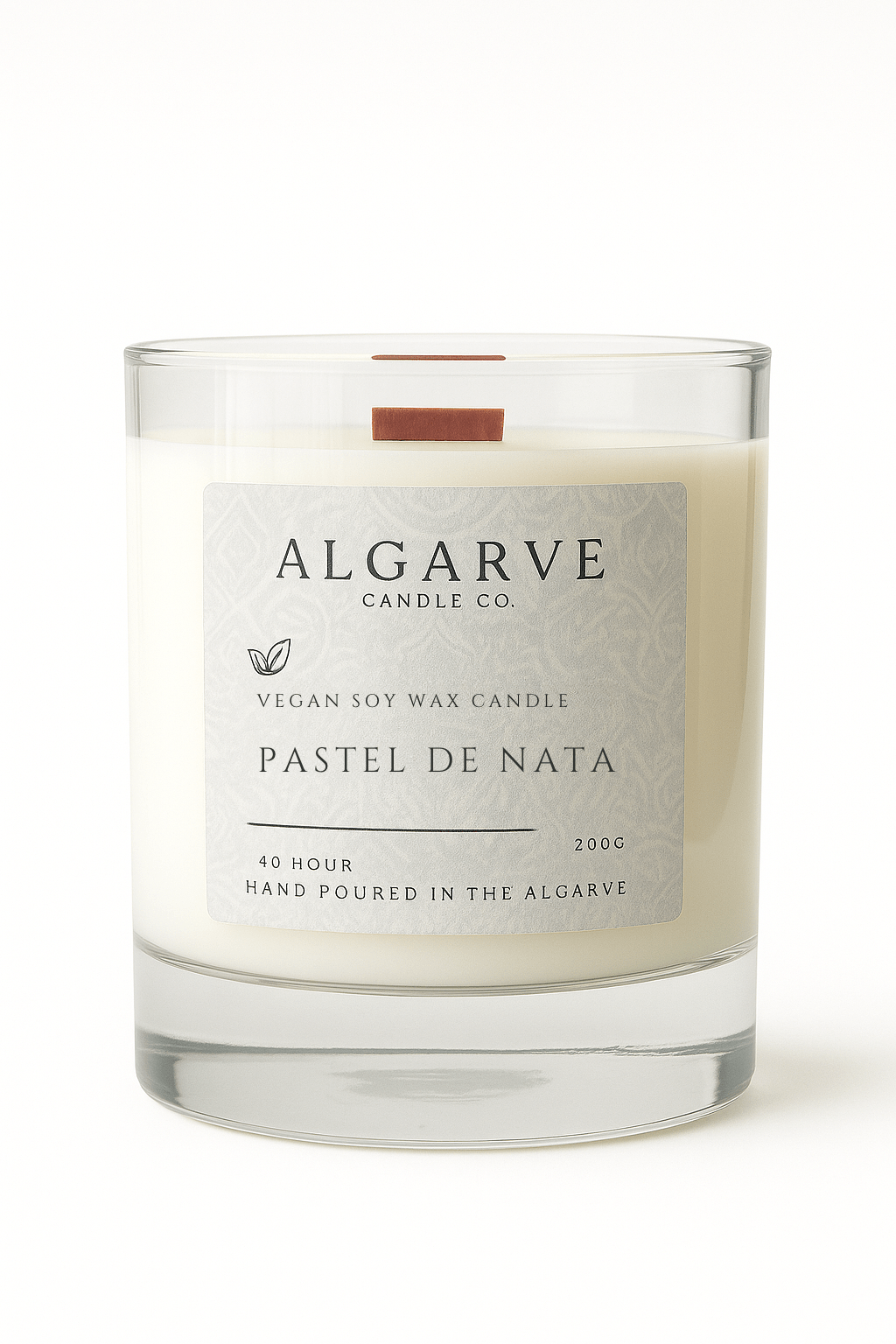 Soy Candle | 40hr | Pastel de Nata Algarve candle company
