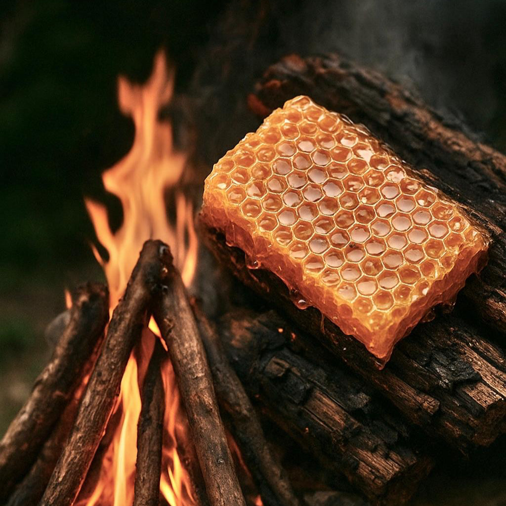 The XL Luxury Candle - 1kg | Dark Honey & Smoked Wood Algarve candle company