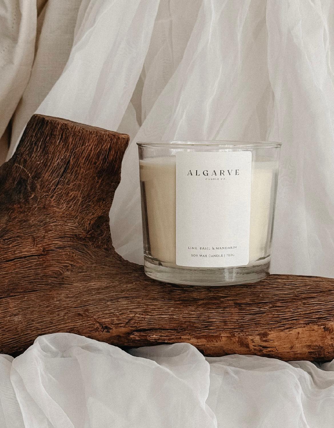 Vela 3 Pavios (700g) | Erva-Príncipe & Gengibre