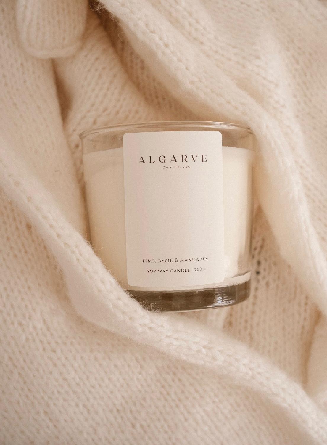 Vela 3 Pavios (700g) | Erva-Príncipe & Gengibre