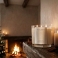 3 x Wick Soy Candle (700g) | Christmas Tree