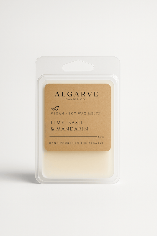 6 Cube - Soy Wax Melts | Lime, Basil & Mandarin Algarve candle company