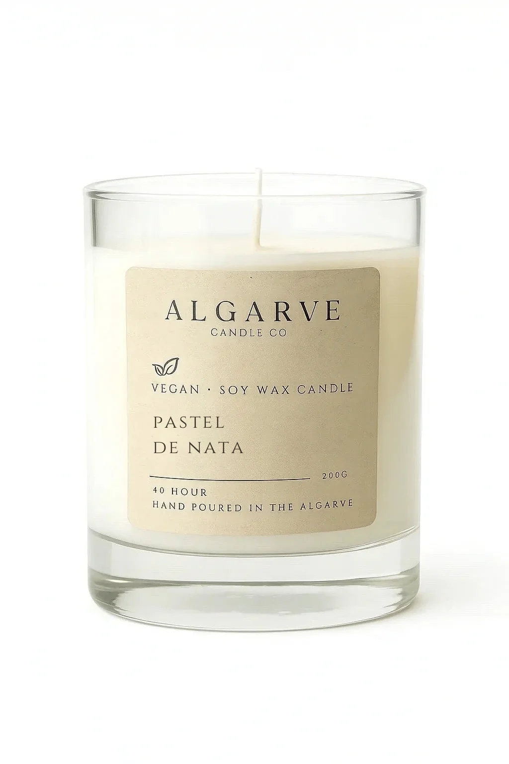 Soy Candle | 40hr | Pastel de Nata