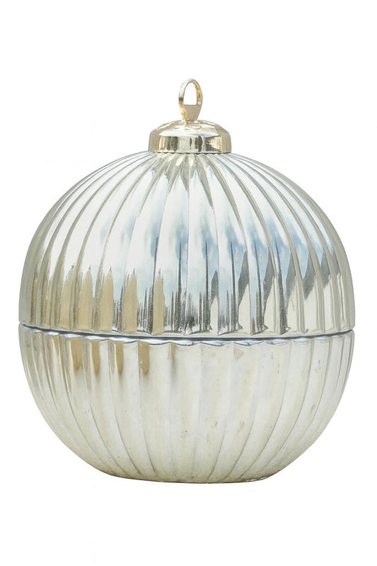 Bauble Candle - Ribbed | Christmas Collection