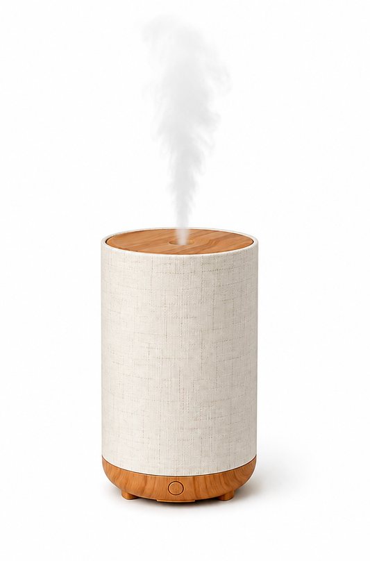 Beige Textured Electric Diffuser