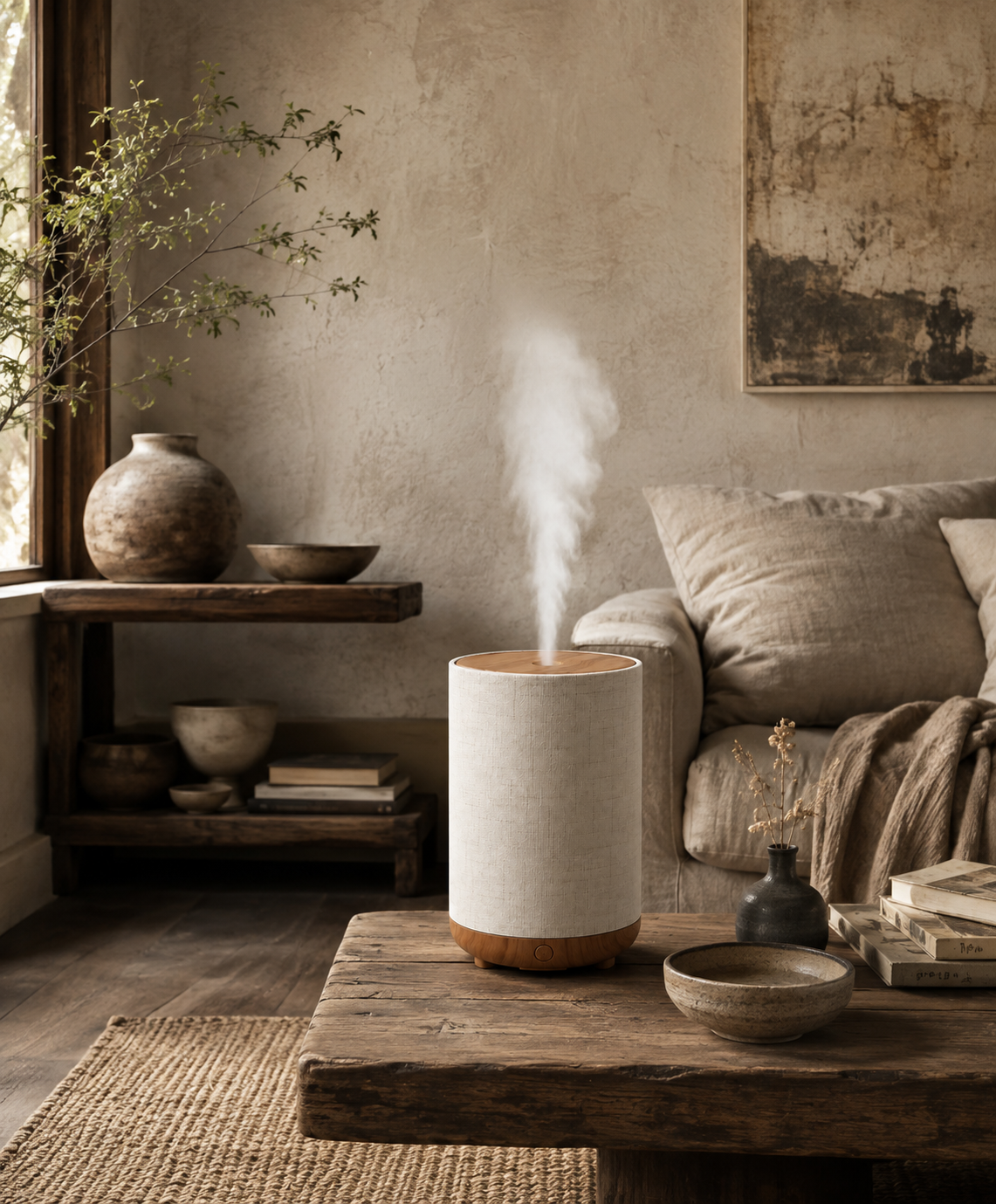 Beige Textured Electric Diffuser ( Pre-Order)