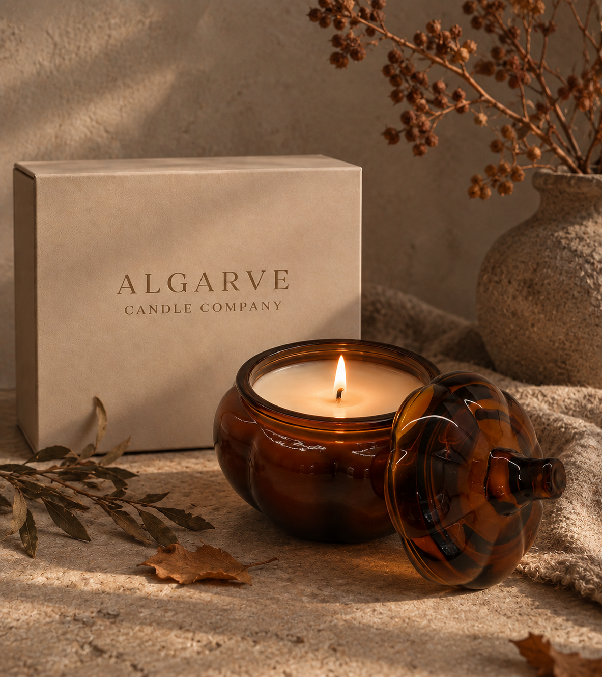 Autumn Pumpkin Candle - Spiced Pumpkin