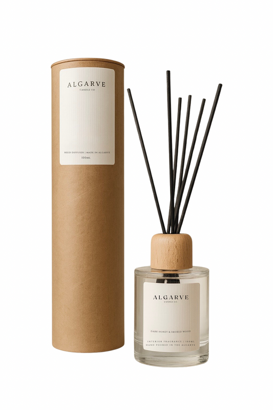 Reed Diffuser | Dark Honey & Smoked Wood