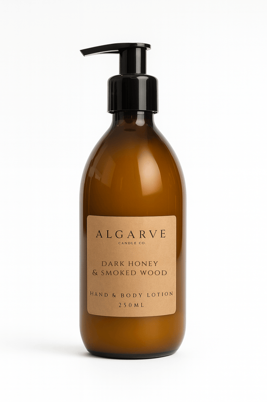 Liquid Hand & Body Lotion | Dark Honey & Smoked Wood Algarve candle company