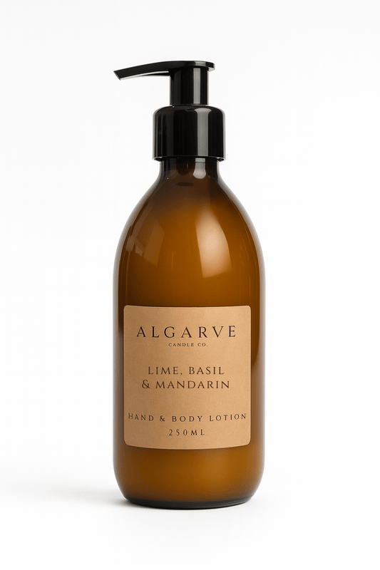 Liquid Hand & Body Lotion | Lime, Basil & Mandarin Algarve candle company