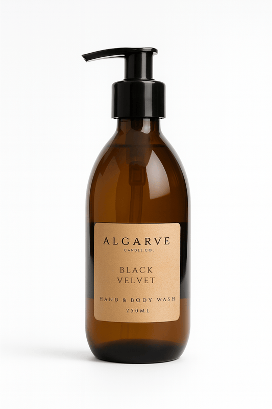Liquid Hand & Body Soap | Black Velvet Algarve candle company
