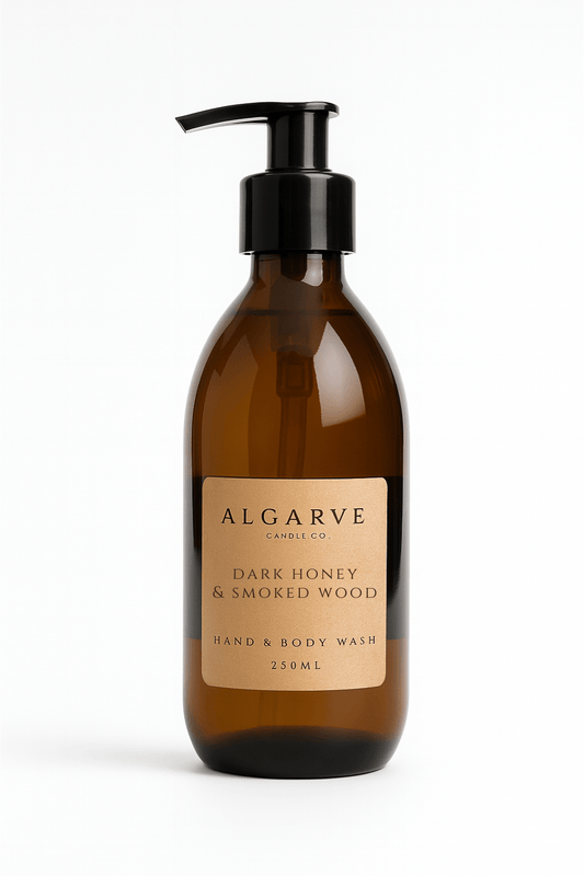 Liquid Hand & Body Soap | Dark Honey & Smoked Wood Algarve candle company