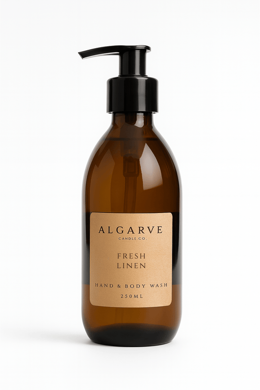 Liquid Hand & Body Soap | Fresh Linen Algarve candle company