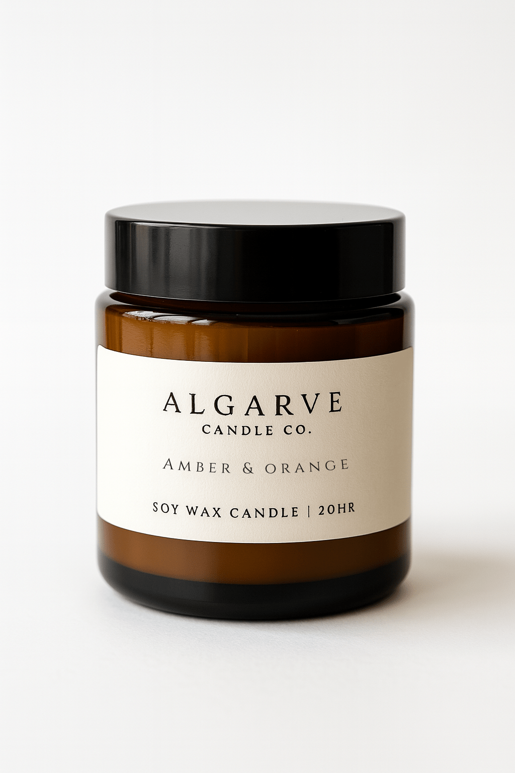 Soy Candle | 20hr | Amber & Orange Algarve candle company