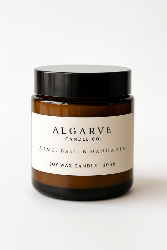 Soy Candle | 20hr | Lime, Basil & Mandarin Algarve candle company