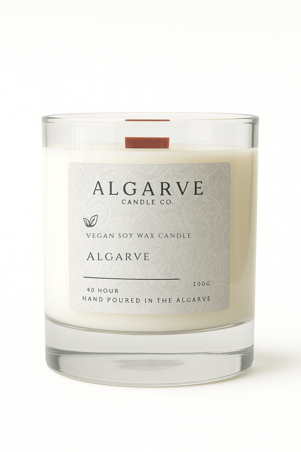 Soy Candle | 40hr | Algarve Algarve candle company