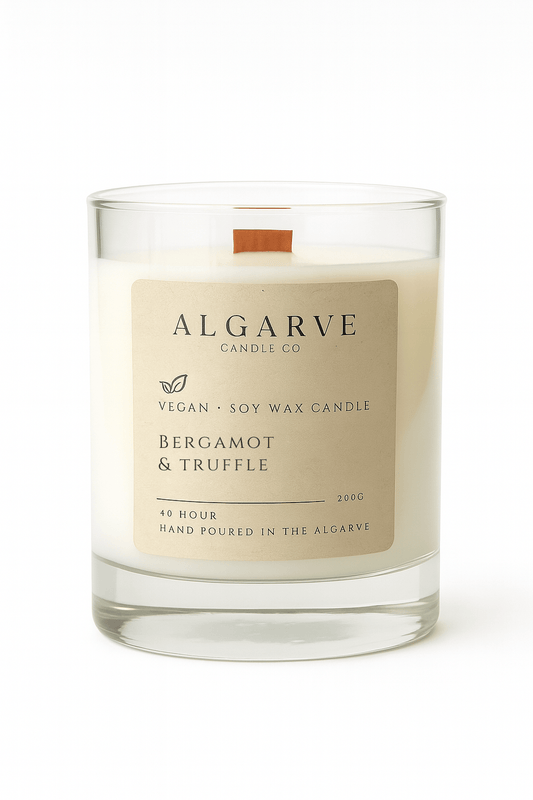 Soy Candle | 40hr | Bergamot & Truffle Algarve candle company