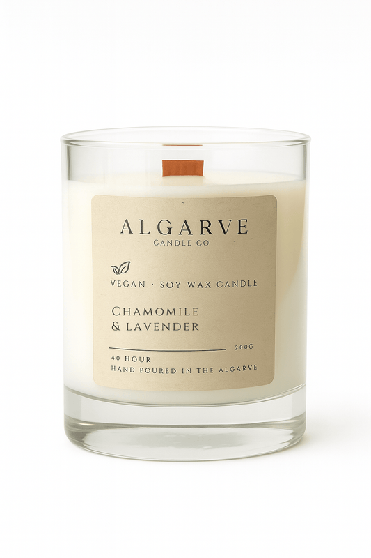Soy Candle | 40hr | Chamomile & Lavender Algarve candle company