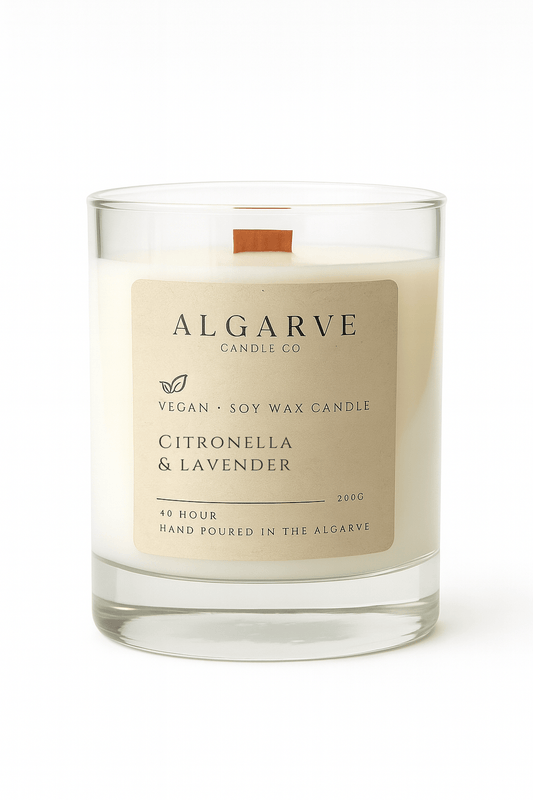 Soy Candle | 40hr | Citronella & Lavender Algarve candle company