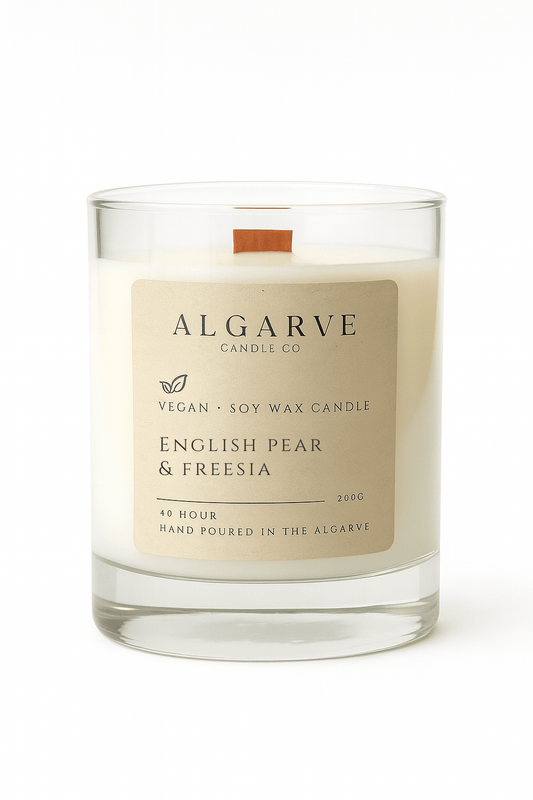 Soy Candle | 40hr | English Pear Freesia Algarve candle company