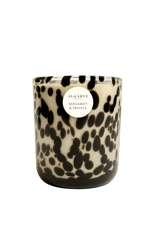 The Luxury Dalmatian Candle | Bergamot & Truffle Algarve candle company