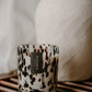 The Luxury Dalmatian Candle | Dark Honey & Smoked Wood Algarve candle company