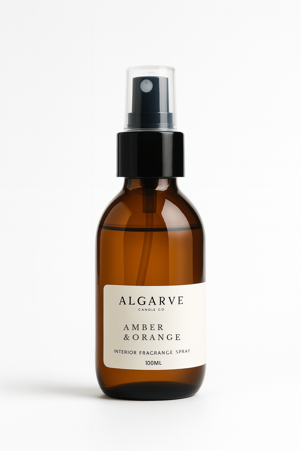 Travel Size Interior Fragrance Spray - 100ml | Amber & Orange Algarve candle company