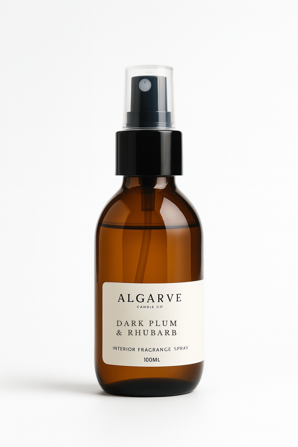 Travel Size Interior Fragrance Spray - 100ml | Dark Plum & Rhubarb Algarve candle company