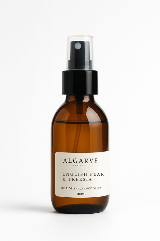 Travel Size Interior Fragrance Spray - 100ml | English Pair Freesia Algarve candle company